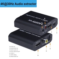 [op106] 4K HDMI 20 audio extractor Bluetooth HDMI HDR Schalter 4K HDMI toslink schalter 51 konverter