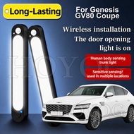 For Genesis GV80 Coupe 2023-2026 Car Trunk Light LED Lamp Wireless Sensor No Drilling USB Rechargeab