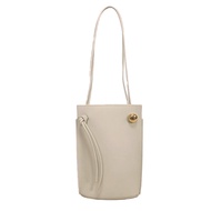 二手LOEWE Pebble Dice Pocket 經典小牛皮手提包，現款，金色 Logo 壓紋，卡槽，斜挎/兩用款，Anagram 配色，貝殼灰，肩背包，CPBPR12X01