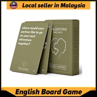 Card Game for Couples REALIZATIONS - Card Deck 52 Questions