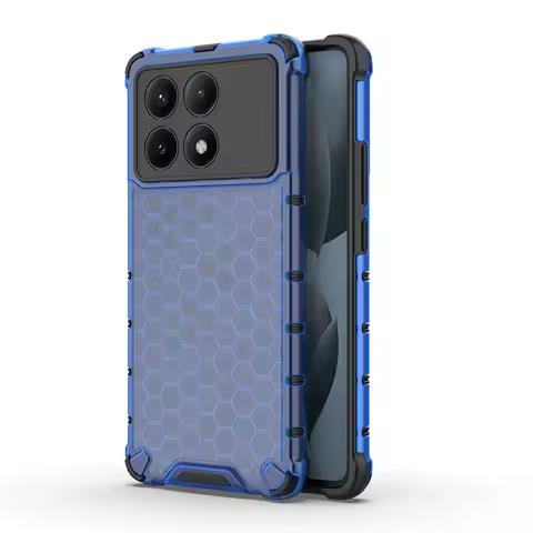 Transparent Honeycomb Phone Case For VIVO Y77 Y75 Y55 Y76S Y73 Y35 V20 V21E V23 Pro V23E IQOO 10 9 8