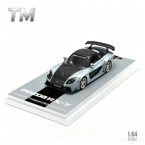 TM 1:64 Mazda RX-7 Veilside Die Casting Alloy Simulation Car Model Collection Souvenir Male Gift Bir