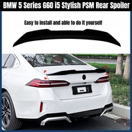 BMW 5 Series G60 i5 (2024-2026) Stylish PSM Car Rear Spoiler Car Accessories