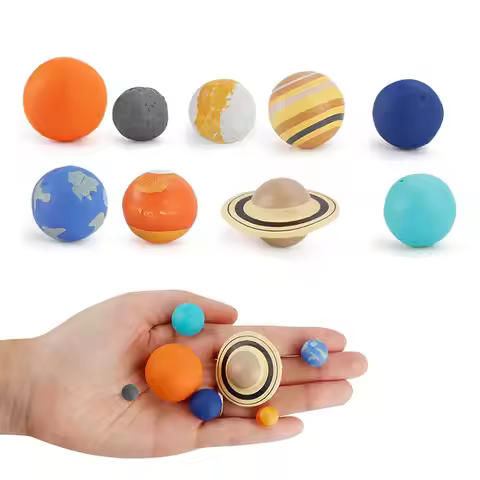 Planet Education Ball Enlightenment Toys Planet Solar System Mini Model Toys Space Toys Children Mon