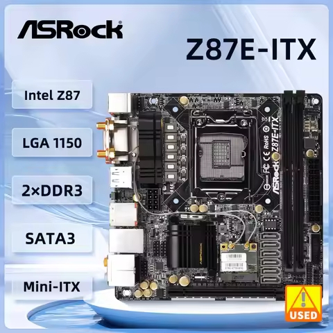 ASROCK Z87E-ITX Z87i MINI ITX Motherboard LGA 1150 Intel Z87 support 4770 4690 4670 4790 4590 4170 4