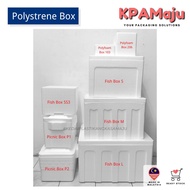 Picnic Box (P1/P2) &amp; Fish Box (SS3/S) - Polystyrene Box / Foam Box / Polyfoam Box / Ice Box / Courier Box / 保丽龙箱子
