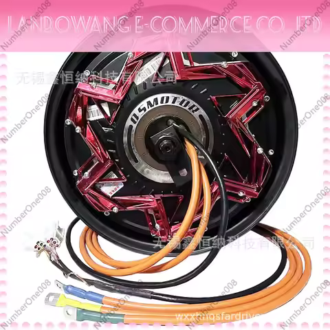 12 Inch 45H 5000W Energy Enhanced Motor 72-96V For Electric Motorcycle E-bike