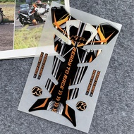 Ktm Sticker bình xăng xe máy Cap bảo vệ Epoxy decal cho KTM 390 125 250 Duke390 duke200