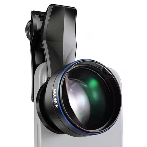 NEEWER LS-26 PRO 105mm Macro Lens for Smartphone 17mm Thread Phone Clip 67mm Filter Adapter for Clos