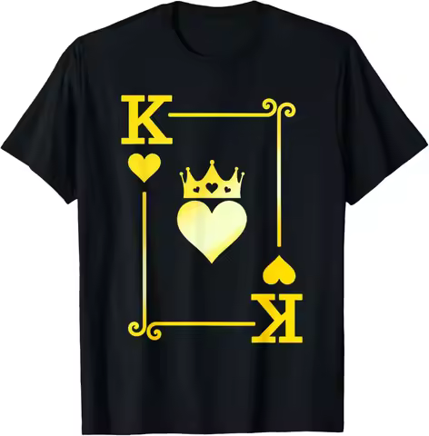 Playing Hearts Cards Costume - Ace、K、Q、J、10、9、8、7、6、5、4、3、2 Diamonds Card Poker T-Shirt Graphic T Sh