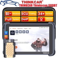THINKCAR THINKSCAN 689BT Wireless OBD2 Scanner ECU Coding Active Test CANFD&DOIP 34 Reset Full Syste