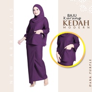 Baju Kurung Kedah Moden Sulam | Baju Kurung Kedah Moden Style By Zoha Hijab