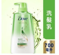 Dove多芬洗髮乳輕盈純淨 700毫升