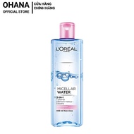 Nước Tẩy Trang Cho Mọi Loại Da LOreal Paris 3-in-1 Micellar Water (95ml/400ml)