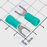 [20 Pieces]- SV3.5-5 Cos Y-shaped Head With Wire Cover 2.63-4.6mm2 Green M5 Screws