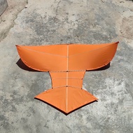 Diều sáo cá bẹn làm từ cap quang đã làm hoàn thiện