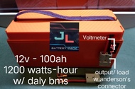 100ah - 12V Lifepo4 Battery Pack(JL BATTERY)