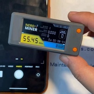 GO Auto- Nerd Miner V2.0 T-Display-S3 BTC Crypto Solo Lottery Nerdminer Miner LCD Display 78KH/S wit