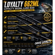 ASHINO ROD LOYALTY 662UL/L/ML/M- Casting & Spinning rod (MADE IN THAILAND)