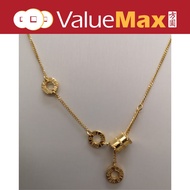 24K Gold Louvre Necklace