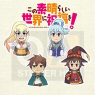 FANART STICKERS KONOSUBA SET