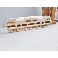 Portable Climbing Board Training Board Wooden Finger Strength Board Pull-Up Resistance Training Boar