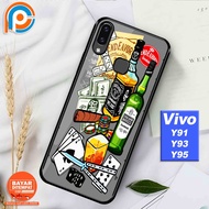 Case Vivo Y91 Y93 Y95 - Paris Case [ Botol Keren / Branded ] Case hp Vivo Y91 - Kesing hp Vivo Y93 - Casing hp Vivo Y95 - Pelindung hp Vivo - Mika hp - Silikon hp - Case Handphone - Sarung hp - Softcase Glass - Cesing hp Lucu - Cassing - Gantungan 1