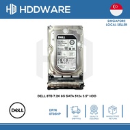 DELL 8TB 7.2K 6G SATA 512e 3.5" HDD // 0T05HP // 1RM112-136 // ST8000NM0055