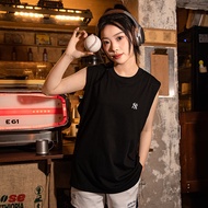 美职棒（MLB）官方 男女无袖T恤2024夏季新款宽松休闲透气背心运动服 3ATKB0243 纽约洋基队/黑色 S 165/88A