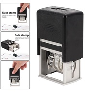 [szluzhen3gv] Self Inking Date Stamp Adjustable Date Craft Business Print Stamp Office  Shipping Due