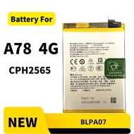 Battery Compatible For OPPO A78 4G CPH2565 Bateri BLPA07