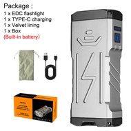 Asafee G666 EDC LED Super Bright Portable Work Light 6 * P50 LED Outdoor Safety Flashlight 5 light m