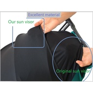 1:1 GB stroller Accessories sun shade for goodbaby pit stroller extended sun visor Canopy Cover UV u