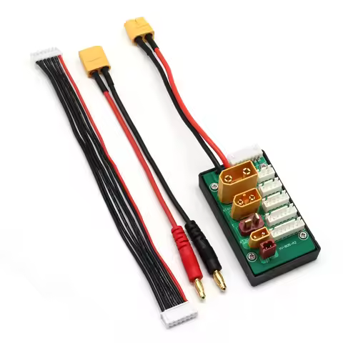 XT30 XT60 XT90 JST T Connector Lipo Battery Charger Board 2-6S Charging Board for Imax B6 B6AC IDST