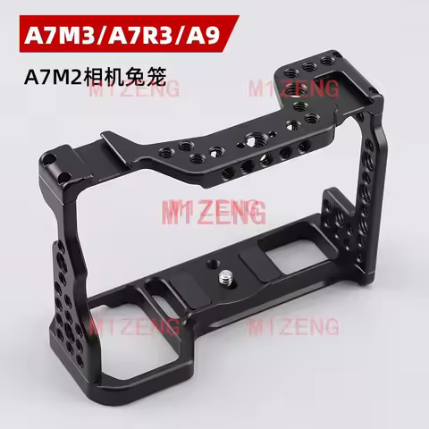 Alloy Rabbit cage Rig Handle Film Arm support bracket Stabilizer for SONY A7M3/A7R3/A9/A7II/A7R2/A7M