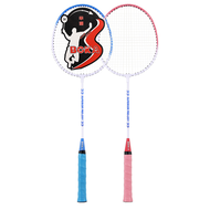 Badminton Racket Double Shot Training Set Super Light Durable Adult and Children Primary School Students 2 Pack Entry Color Matching Beginner