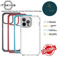 ITSkins Supreme Clear antimicrobial Case for iPhone 13 Mini / 13 / 13 Pro / 13 Pro Max