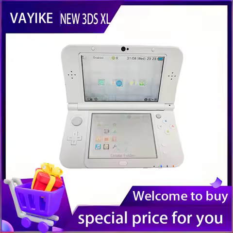 Refurbished spot new 3DS XL handheld game console touch screen LCD screen cross keybo！！！ard system c