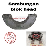penyambung sambungan blok block head vario 125 150 pcx original second