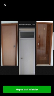 Pintu kamar mandi PVC Fuso Pure