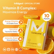 Mildgent LemonUp Multivitamin | Lemon-Flavored DRINK Vitamin B Energy Drink B1 / B2 / B6 / Niacinami