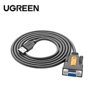 # UGREEN USB-A 2.0 TO DB9 RS-232 FEMALE/MALE ADAPTER CABLE 1.5M/1M