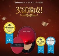 最後在台現貨 日本限定發售款 櫻花妹評比第一氣墊 tirtir 氣墊粉餅 氣墊粉餅 紅色氣墊 粉底 奶油肌