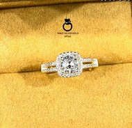 แหวน 0245 ฟรีไซส์ หนัก 1 สลึง แหวนทองเคลือบแก้ว แหวนทองเคลือบแก้ว ทองสวย แหวนทอง แหวนทองชุบ แหวนทองสวย  แหวน