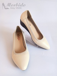 [HCM]Giày Búp Bê Đế Xuồng Mũi Nhọn MORBIDO M201 -G̳I̳Á̳ ̳X̳Ư̳Ở̳N̳G̳ -  Da Bò Thật ÊM CHÂN