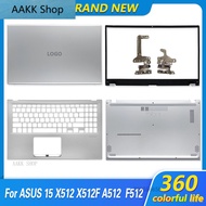 New For ASUS VivoBook 15 X512 X512F A512 A512F F512 F512D Laptop Housing LCD Back Cover Front Bezel 