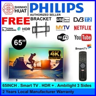 Philips 65PUT6703s/98 65 Inch 4K Ultra HD UHD Ambilight HDR+ Smart TV MYTV MYFREEVIEW