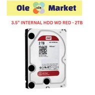 3.5” INTERNAL HDD WD RED - 2TB