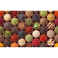 [MD KETO] 100% Natural Organic herb spice Garlic Cumin Chili Cinamon Ginger Tumeric Powder Flake Low