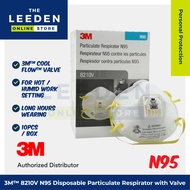 3M 8210V N95 Particulate Disposable Respirator With Valve (10 pc / box) by Leeden Online Store